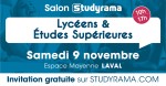 salon STUDYRAMA Laval 2024